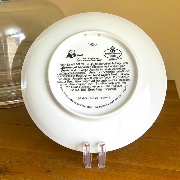 ALT | Vtg Finecrest Collectors Plate European Songbird Series Germany 1986 - Picture 3 of 6